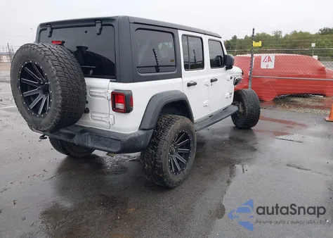 2019 Jeep Wrangler Unlimited Sport S 4X4 from USA, damaged, VIN 1C4HJXDG3KW528647
